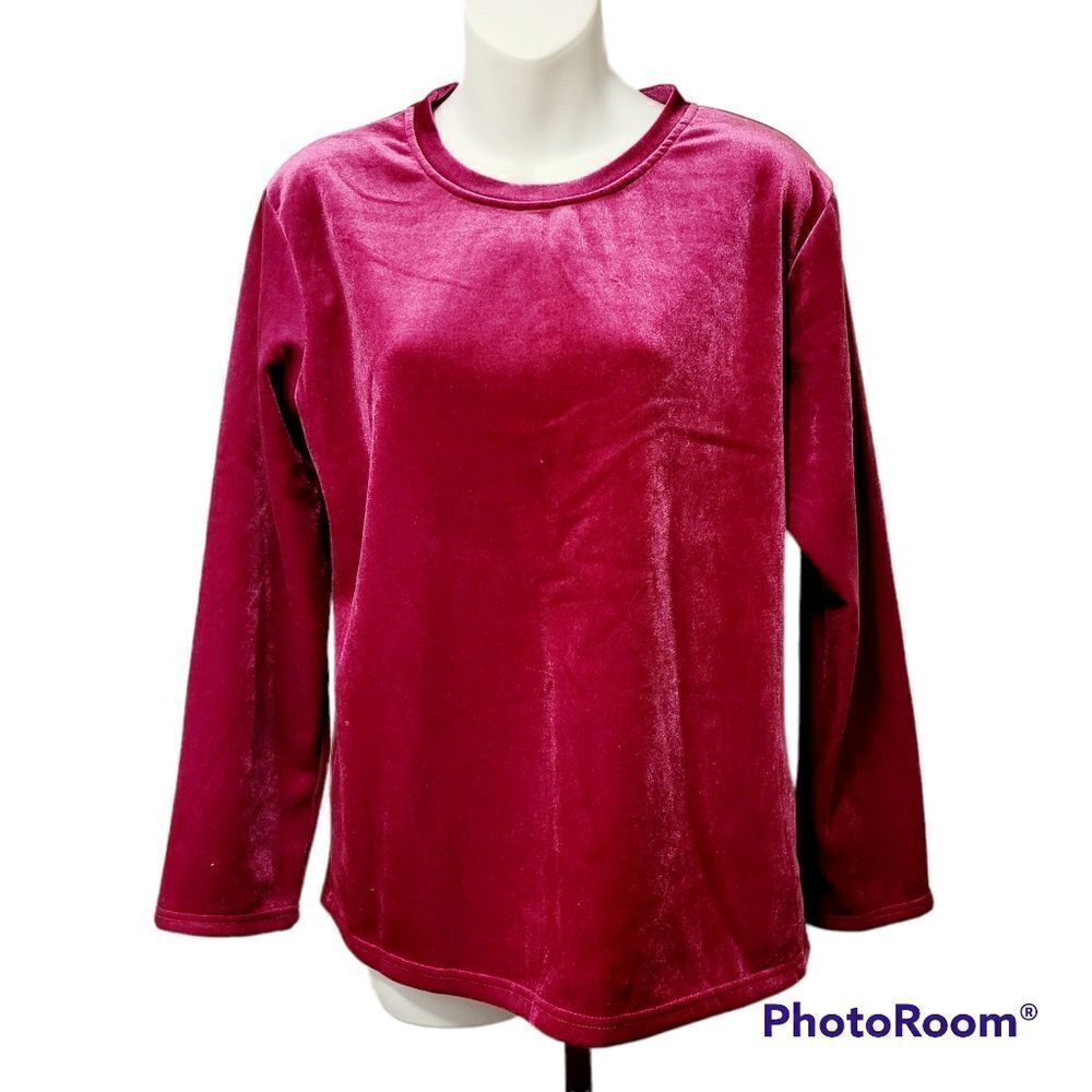 2/$20 Vintage purple fleece crewneck sweatshirt sweater
